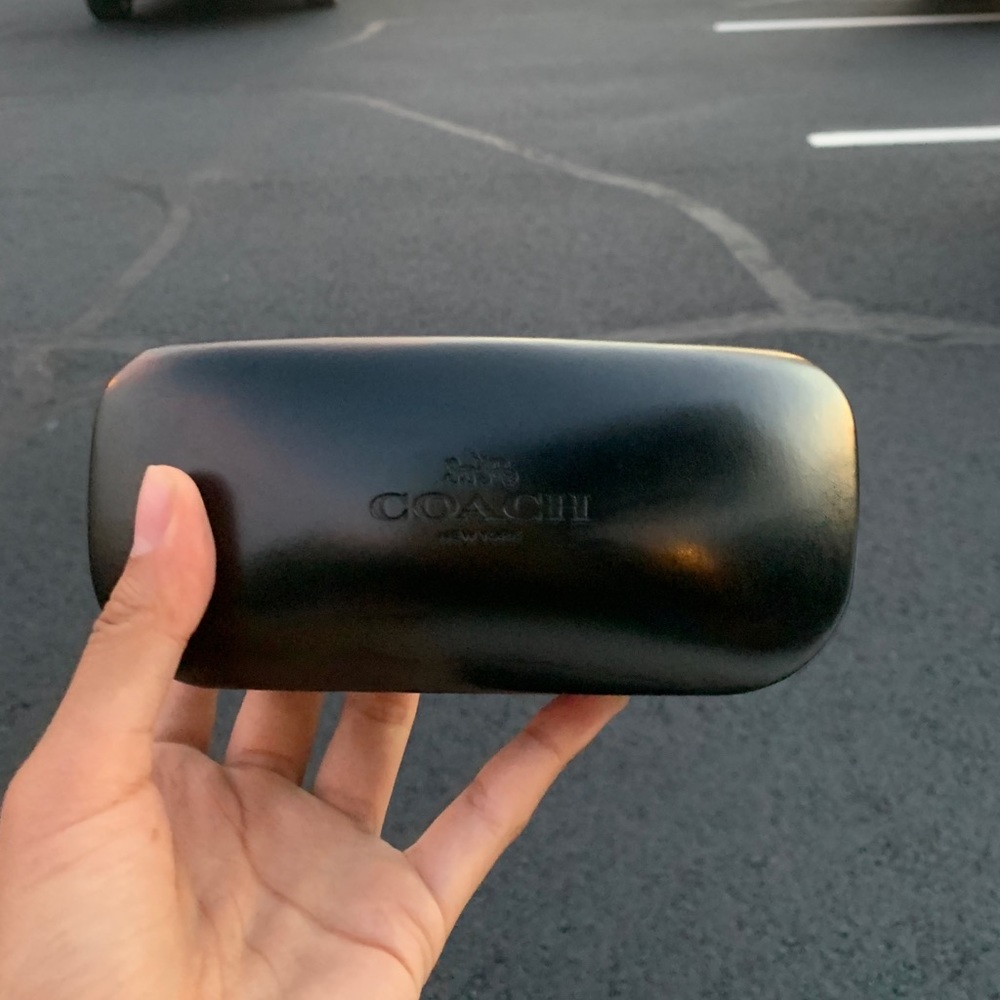 Coach glasses case